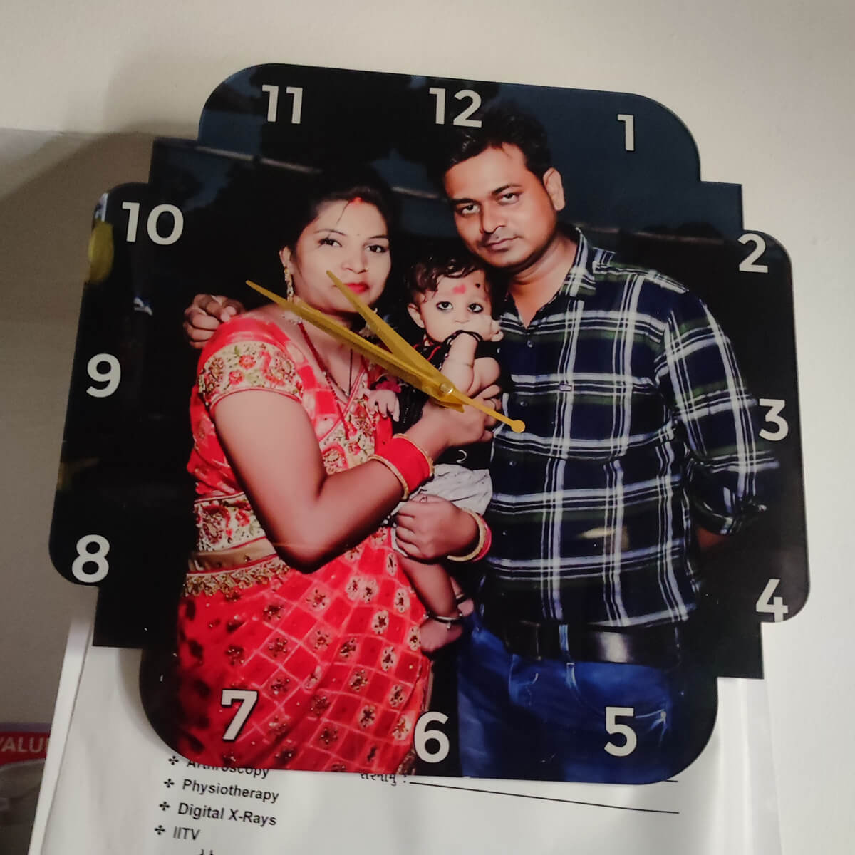 Wall Clock Customer Image Review 56