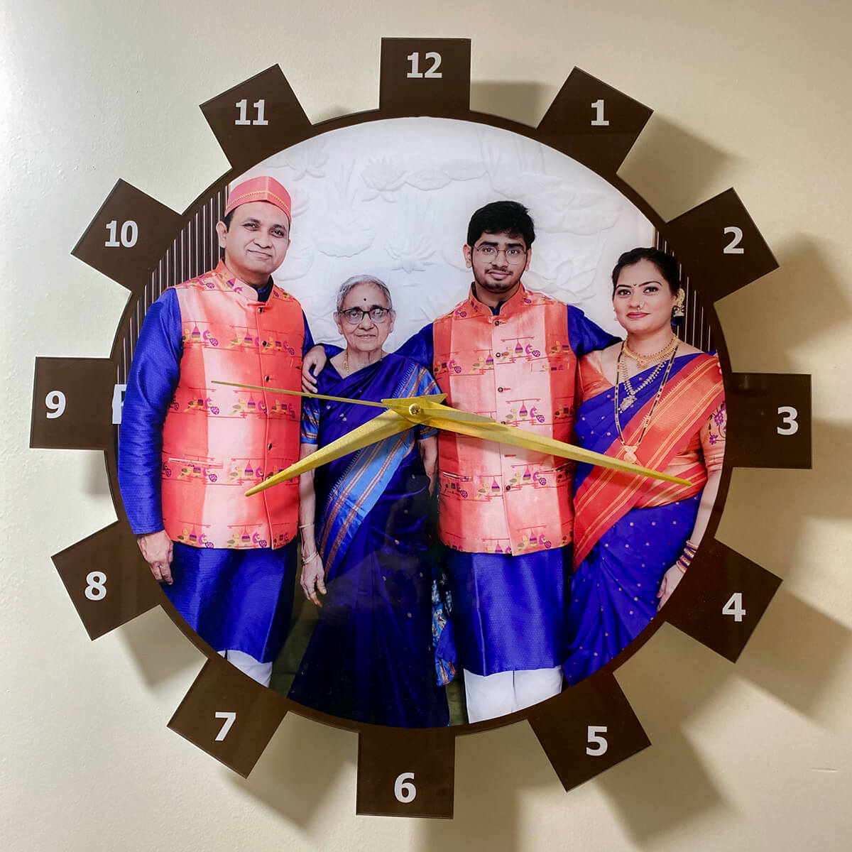 Wall Clock Customer Image Review 37