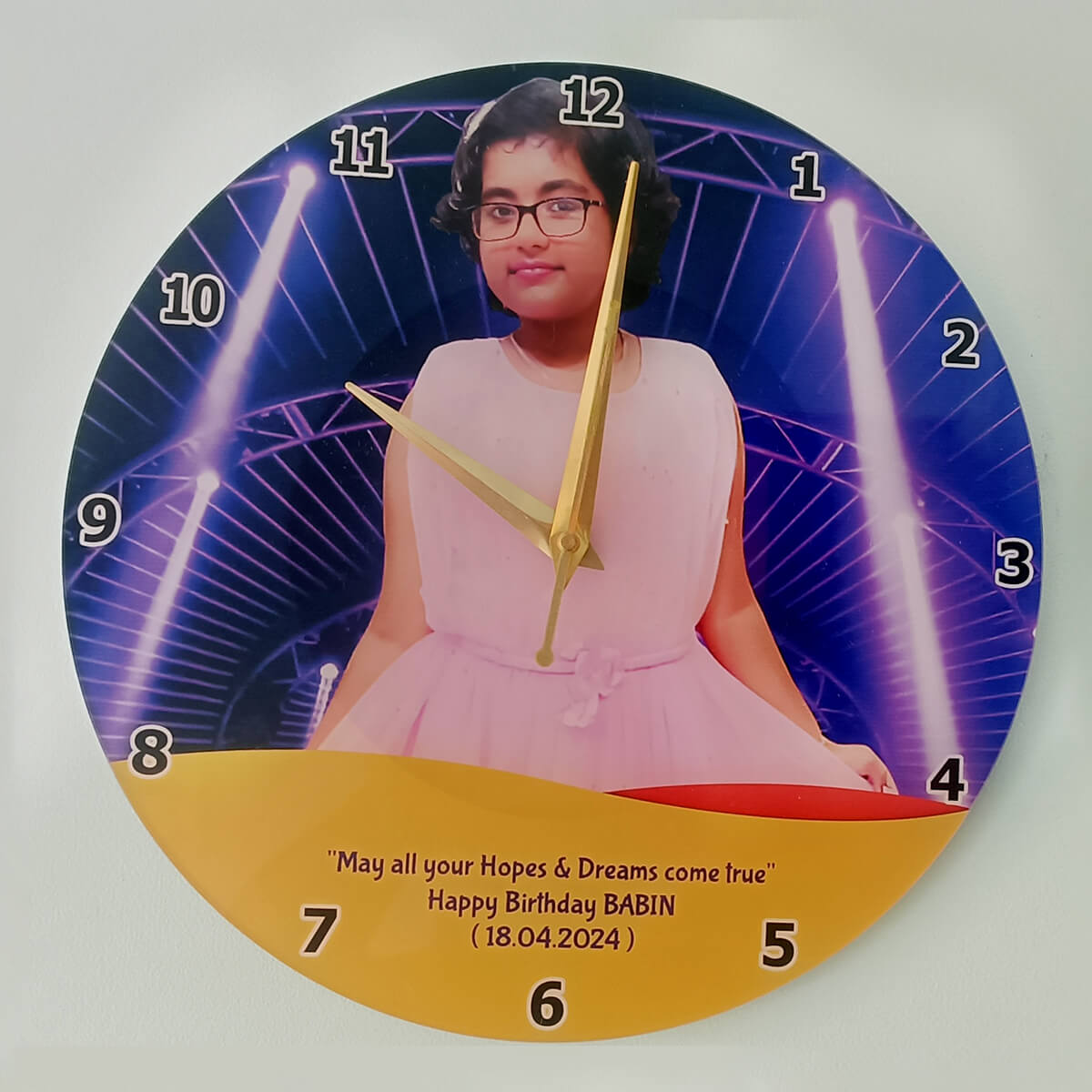 Wall Clock Customer Image Review 81