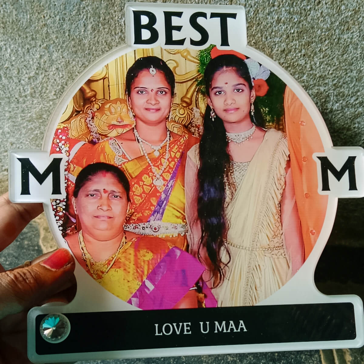 Acrylic Photo Stand Customer Image Review 50