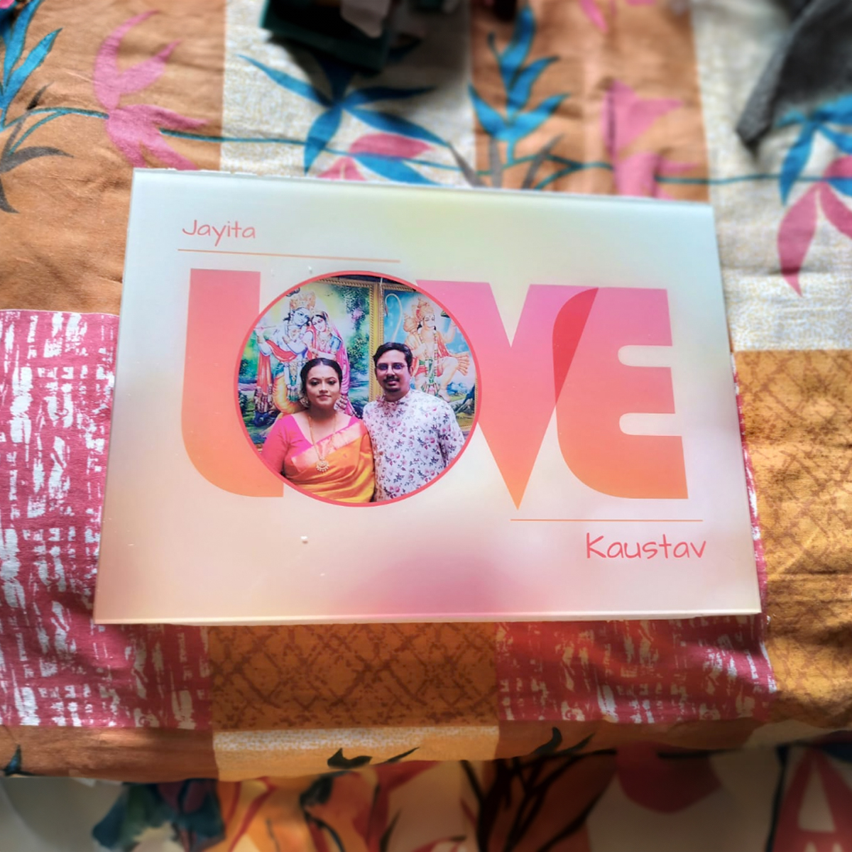 Acrylic Photo Frame Customer Image Review 59
