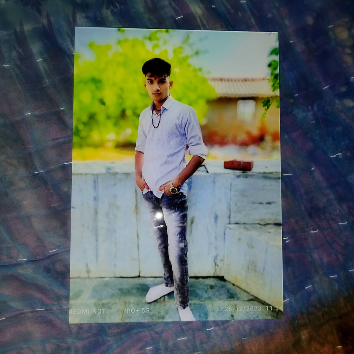 Acrylic Photo Frame Customer Image Review 25