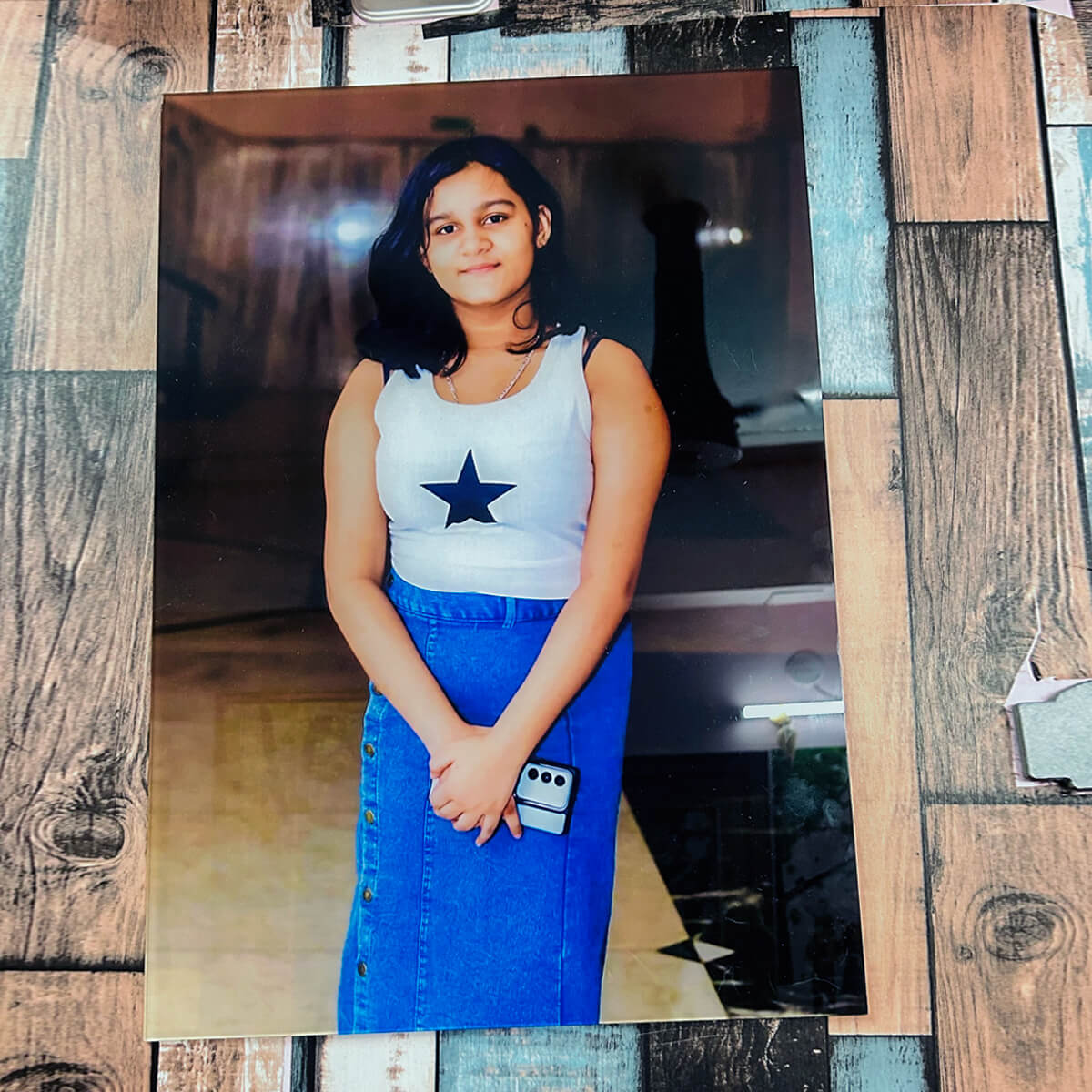 Acrylic Photo Frame Customer Image Review 14