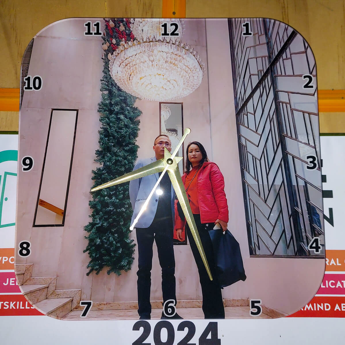 Wall Clock Customer Image Review 90