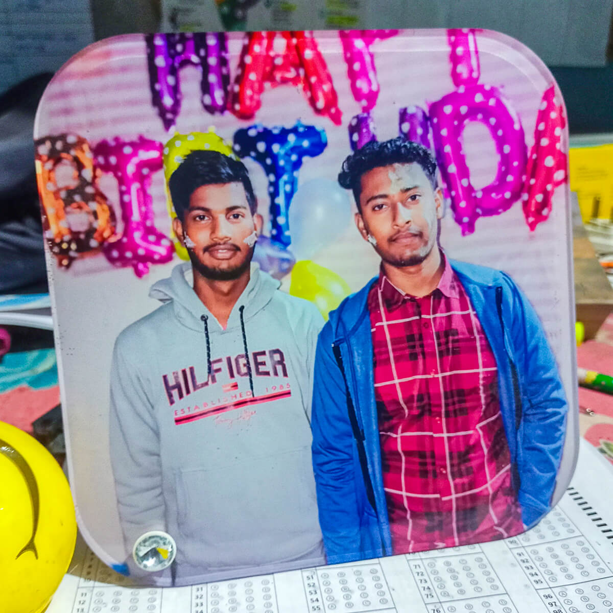 Full Pic Upload Design: Landscape Acrylic Photo Stand with Image ...