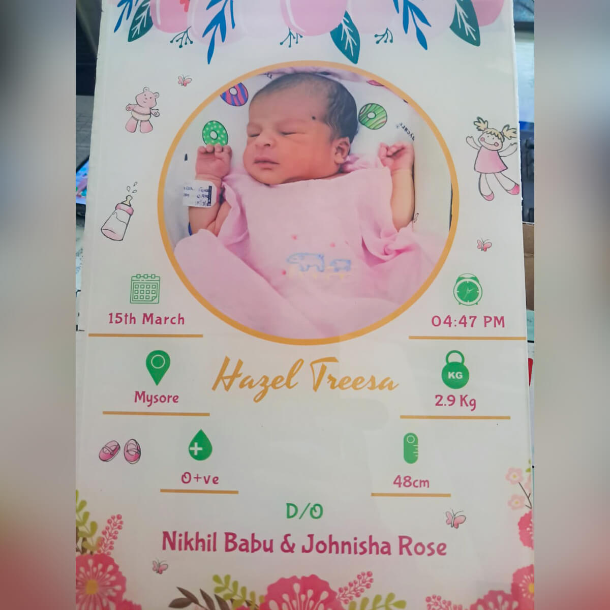 Acrylic Photo Frame Customer Image Review 49