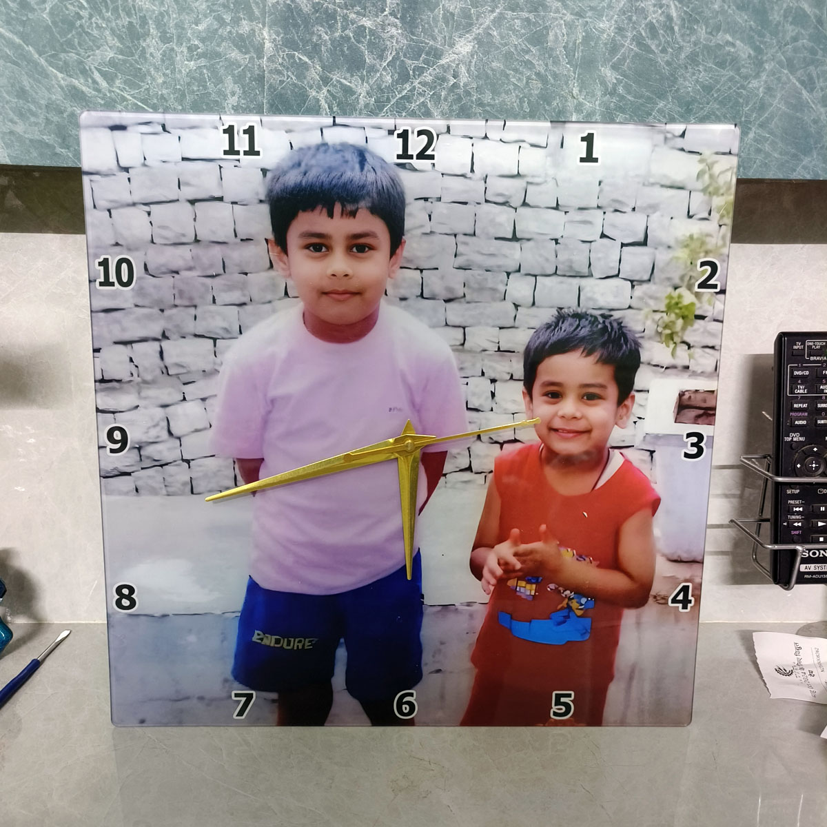 Wall Clock Customer Image Review 106