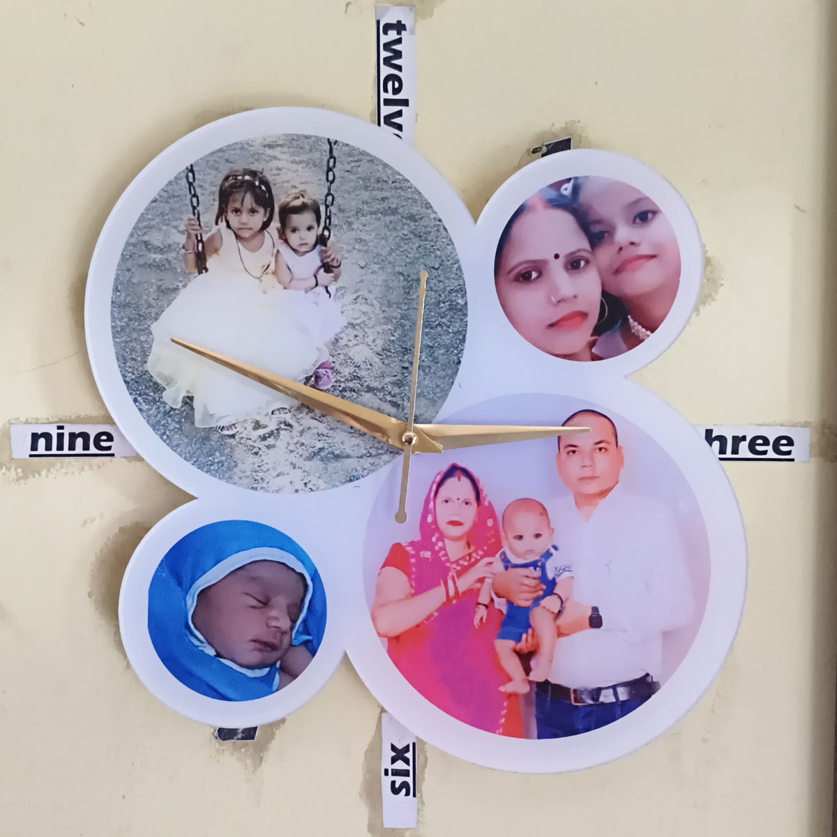 Wall Clock Customer Image Review 107