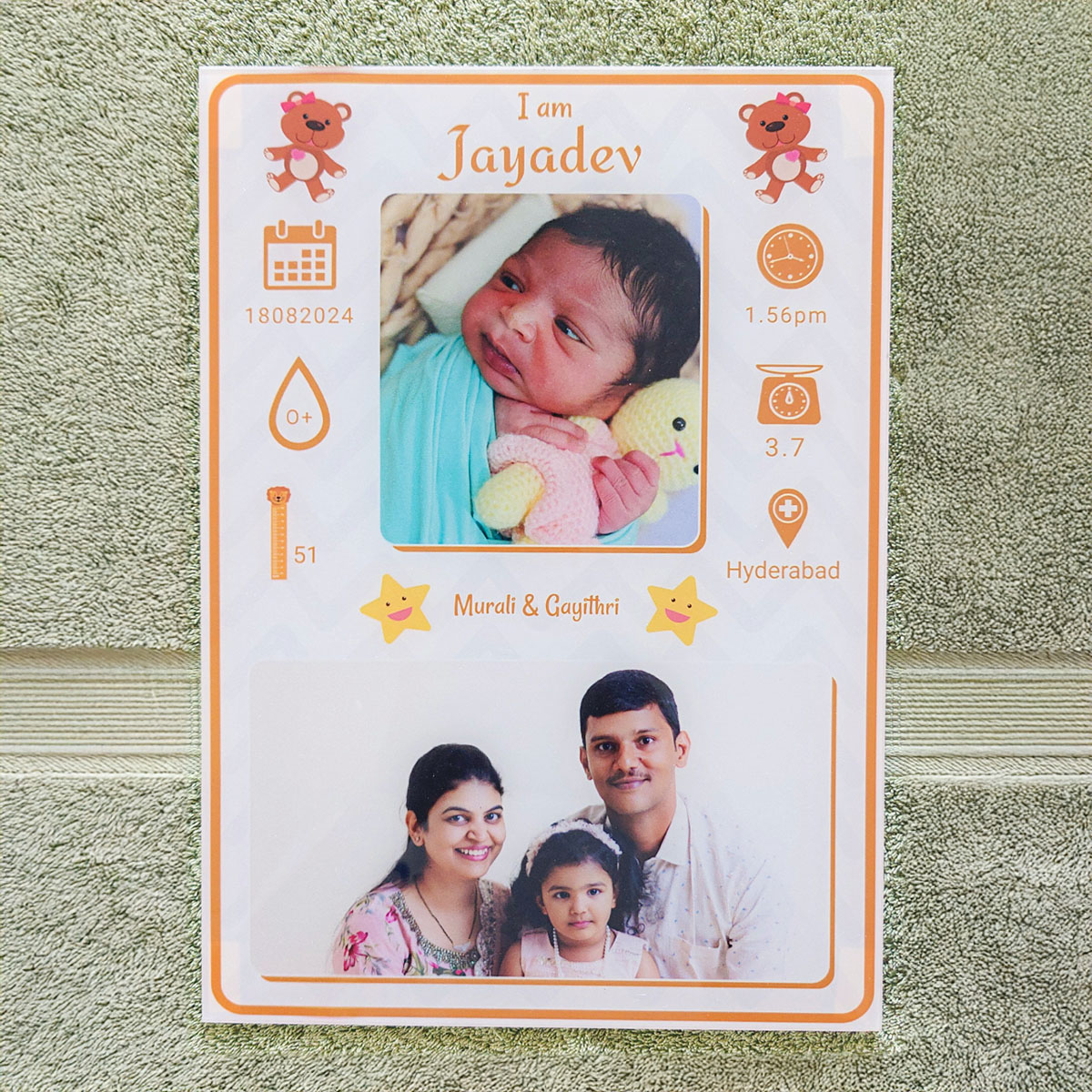 Acrylic Photo Frame Customer Image Review 17