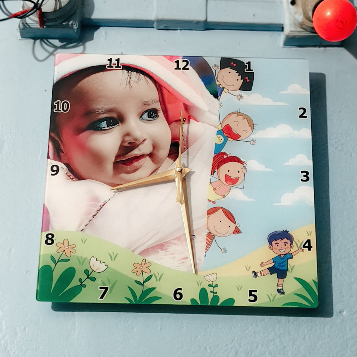 Wall Clock Customer Image Review 112