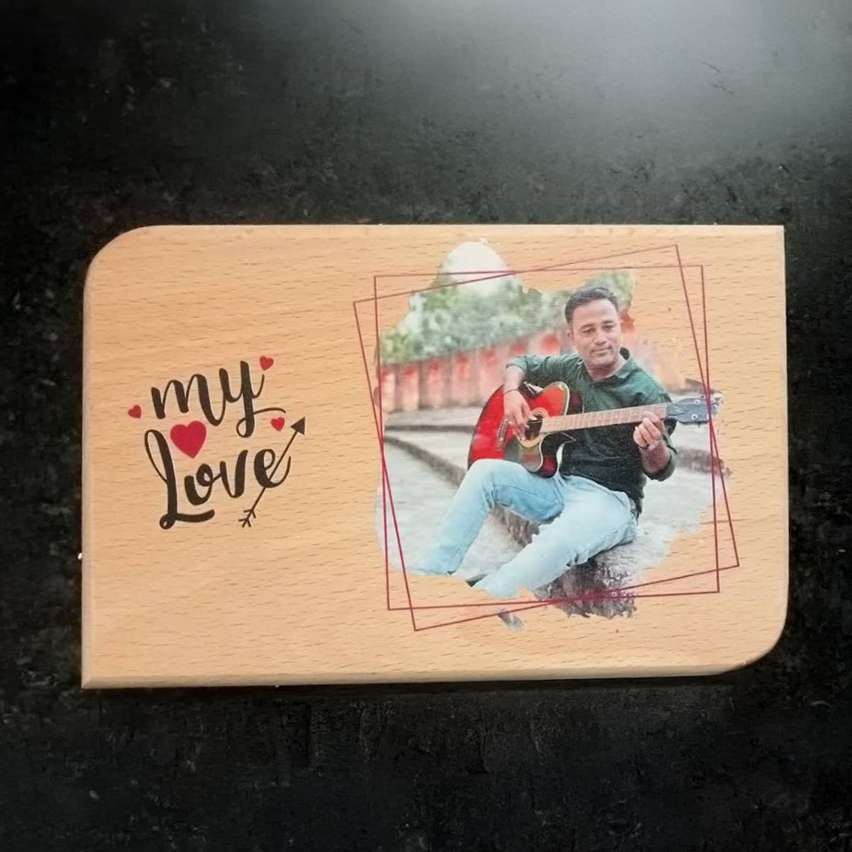 Checkout Wooden Photo Stand - Customer Google Image Review - 3