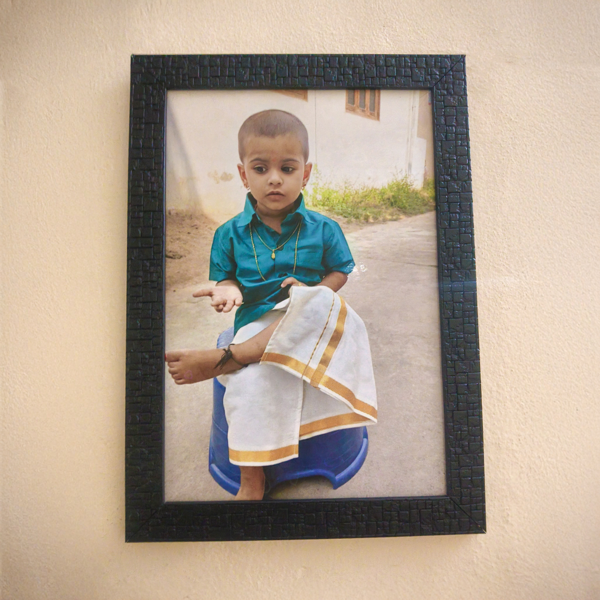 Hearts Effect Photo Frame Customer Image Review 6