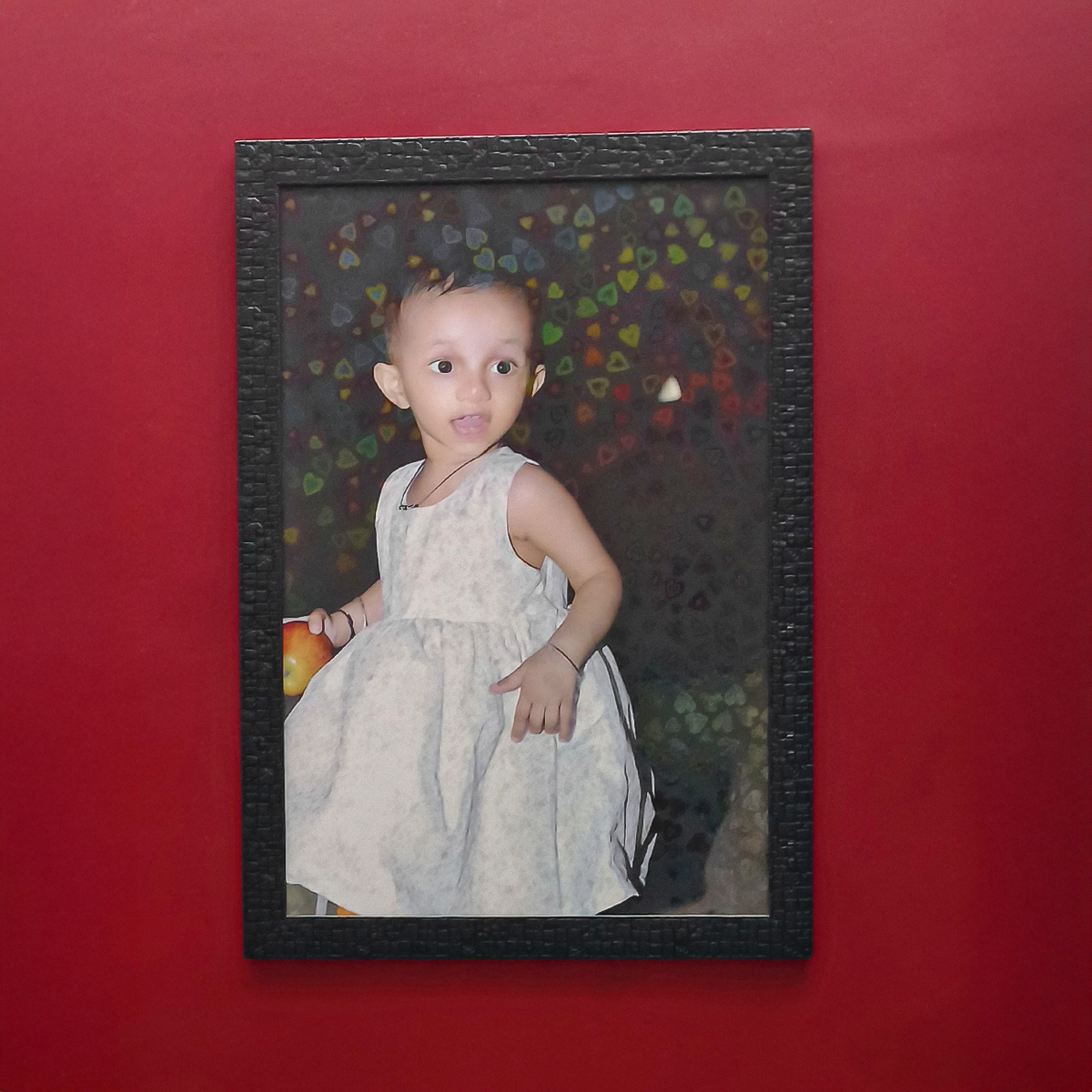 Checkout Hearts Effect Photo Frame - Customer Google Image Review - 2