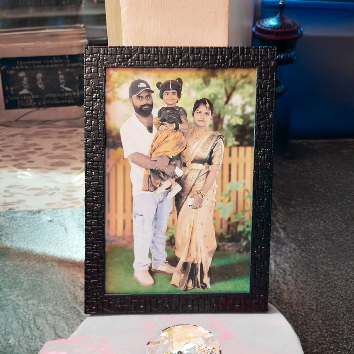 Hearts Effect Photo Frame Customer Image Review 2