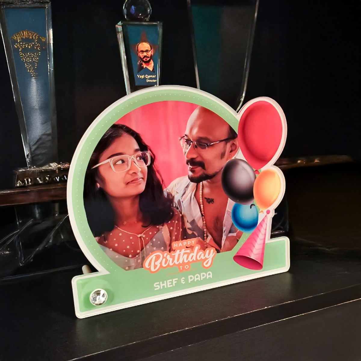 Acrylic Photo Stand Customer Image Review 1