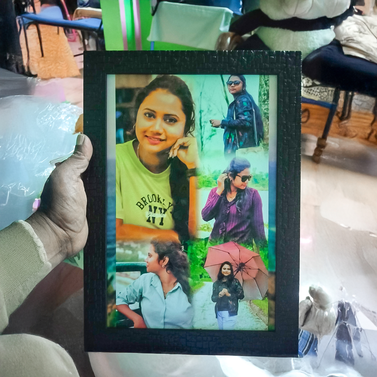 Checkout Hearts Effect Photo Frame - Customer Google Image Review - 4