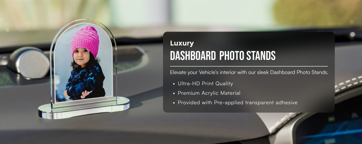 Car Dashboard Photo Stand