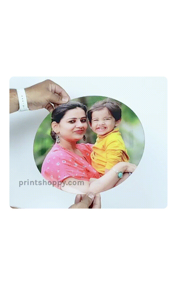 Acrylic Wall Frames Round Glass Like Optical Clarity