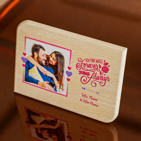 Wooden Photo Stand