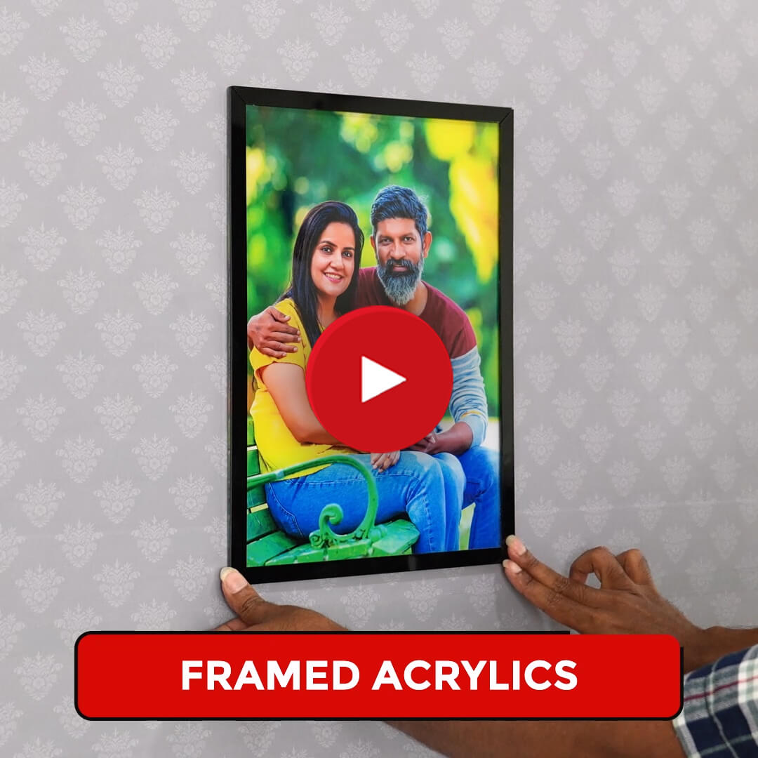 Wall Framed-acrylics