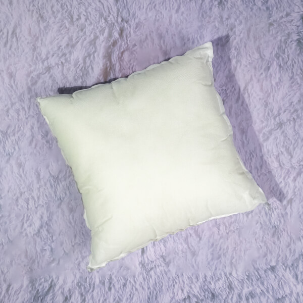 Square Shaped Fur Pillow