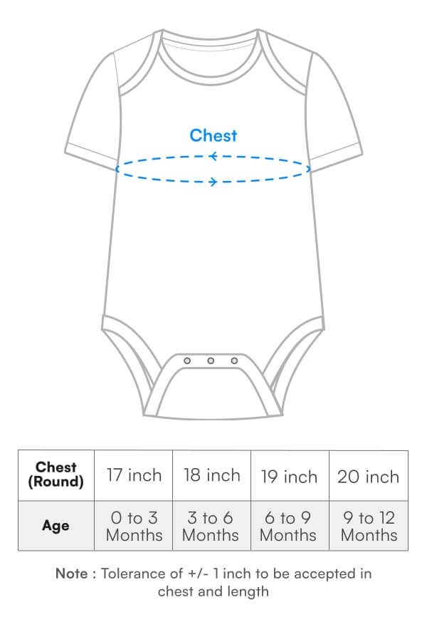 Rompers Size Chart