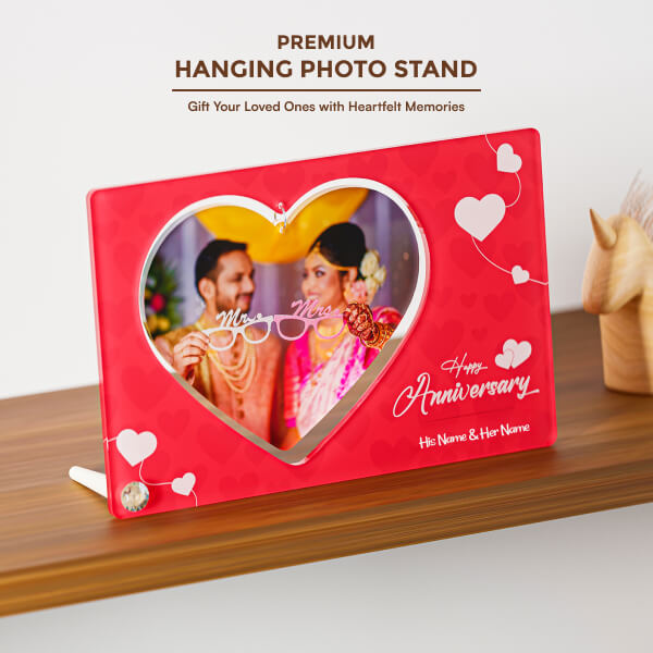 Desktop Acrylic Photo Hanging Stands