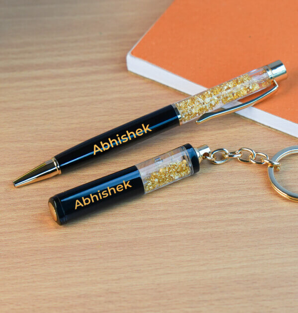 Pen & Keychain Combo