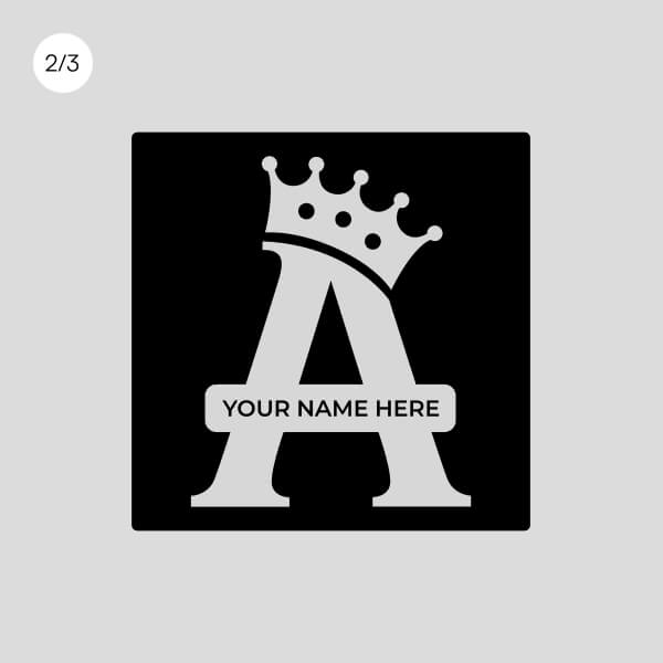 How to Order Royal Kids Nameplates for Boys Step 2