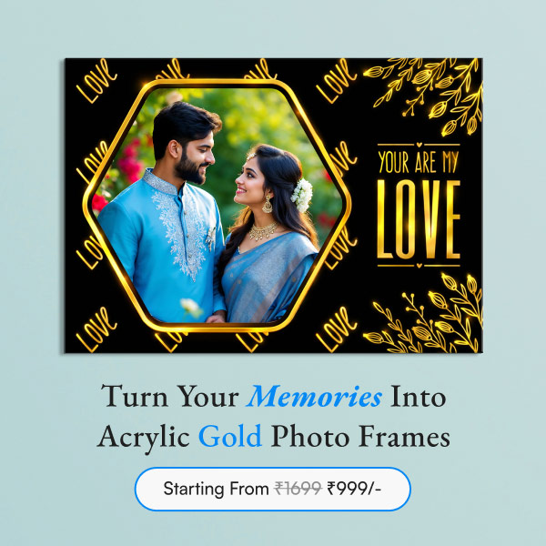 Explore Our Acrylic Gold Photo Frames Collections