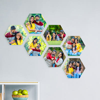 Hexagon Photo Gallery Set