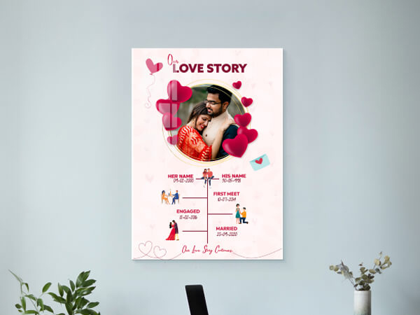 Love Story Photo Frames