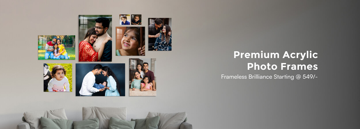 Premium Acrylic Photo Frames