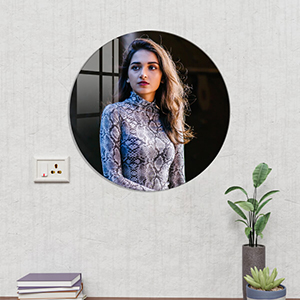 Round Acrylic Photo Frames