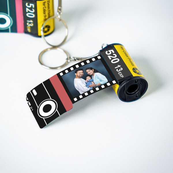 Camera Film Roll Keychains Product Details - Easy To Use