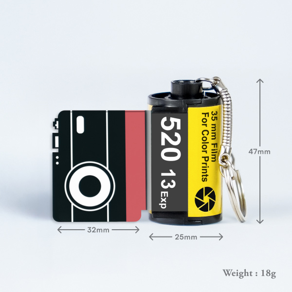 Camera Film Roll Keychains Product Details - As Simple As Upload & Check-Out