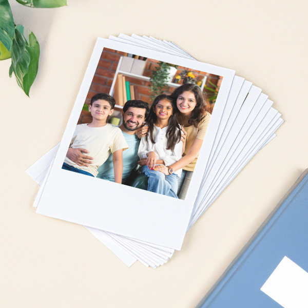 Glossy Polaroid Prints Specifications - Vintage Style