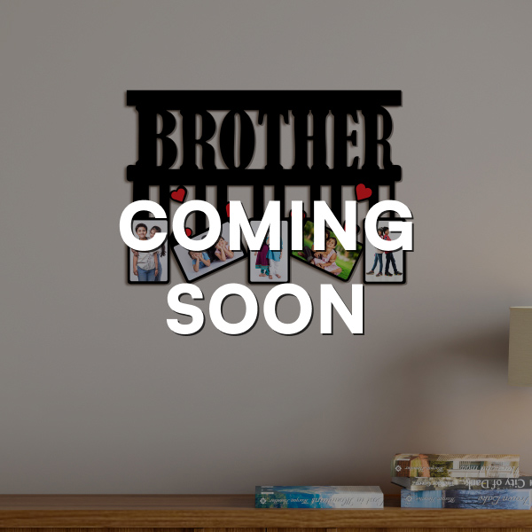 Custom Brother Acrylic Frame