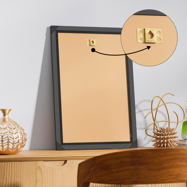 Matte Photo Frames Specifications - Strong Hanging Clamp