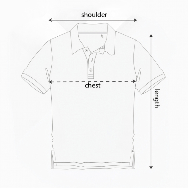 Polo T-Shirts Size Guide