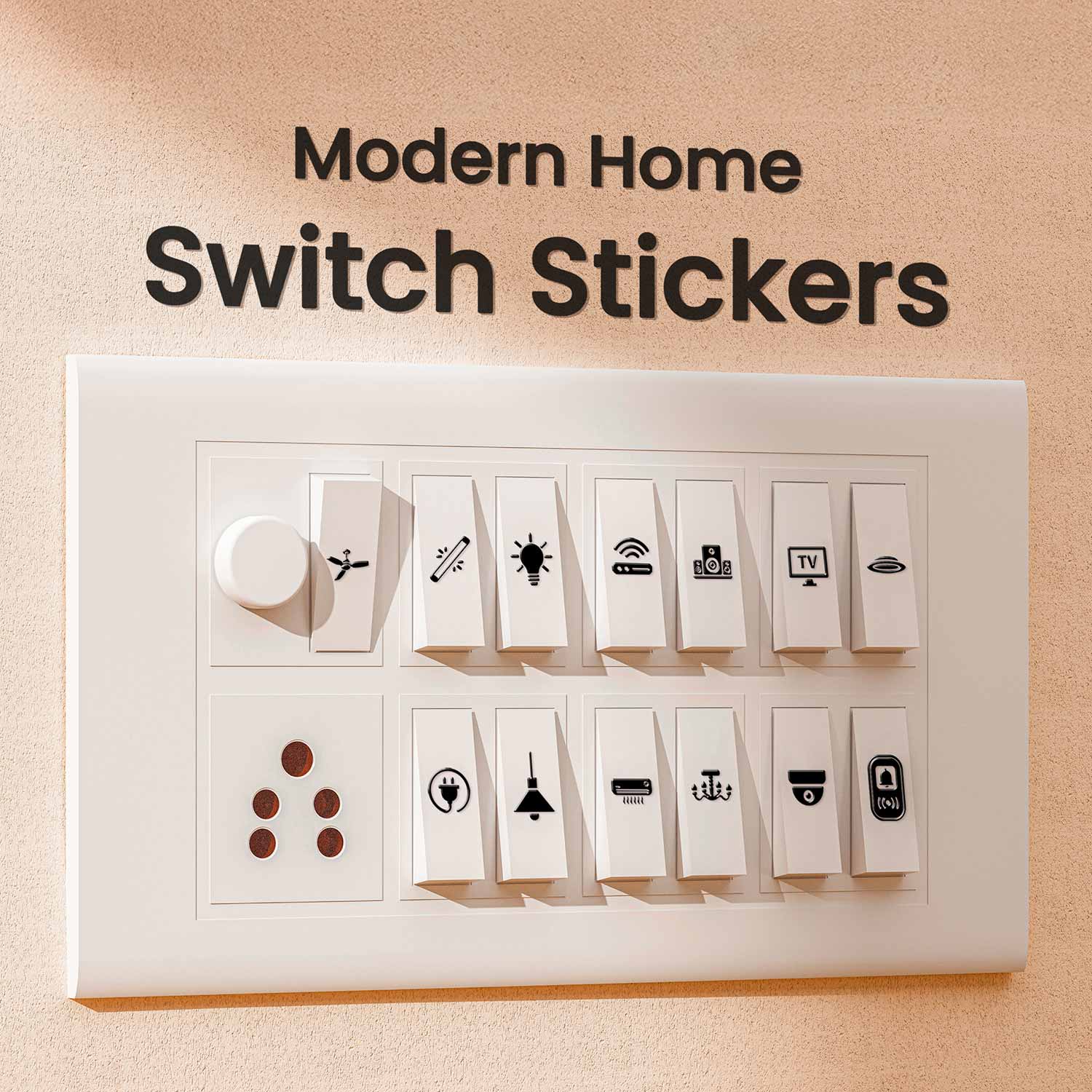 Modern Home Switch Stickers Preview 1