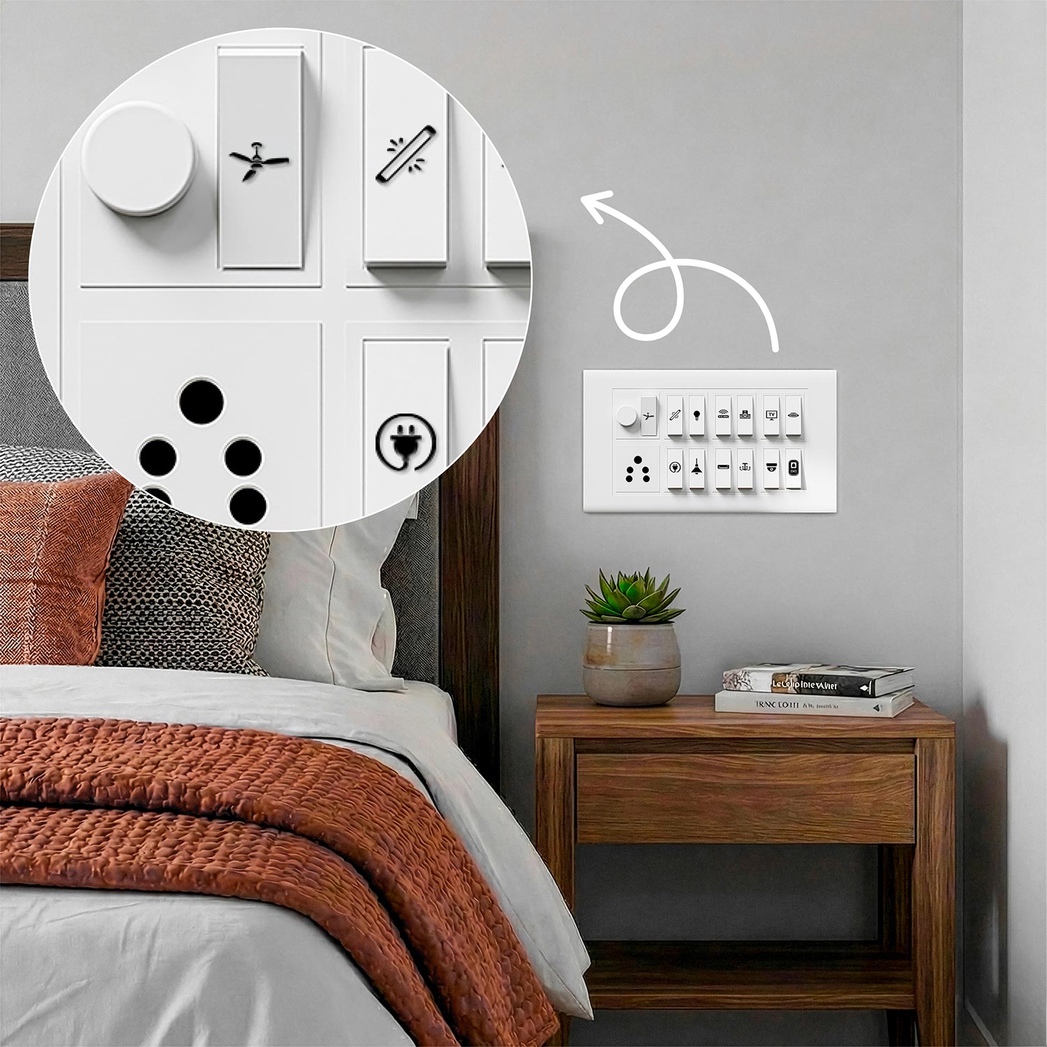 Modern Home Switch Stickers Preview 4