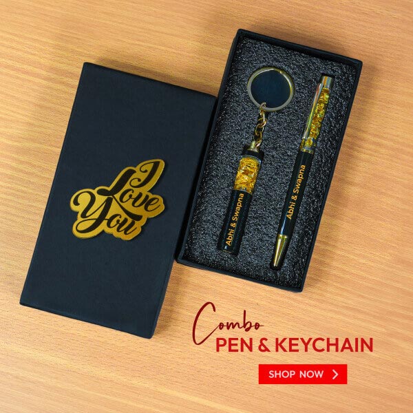 Pen & Keychain Combo