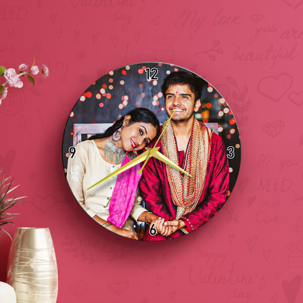 Acrylic Photo Wall Clocks