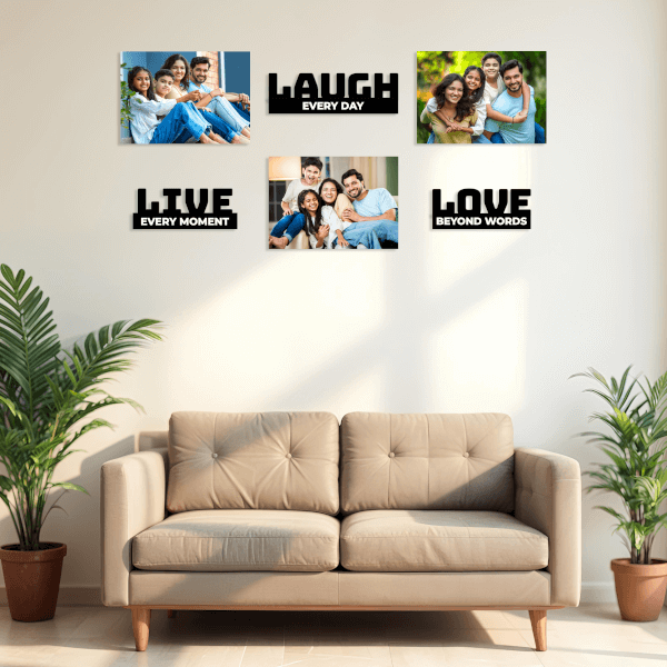 Creative acrylics wall art