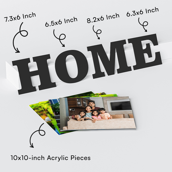 Creative acrylics wall art