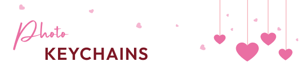 Custom Photo Keychains Heading